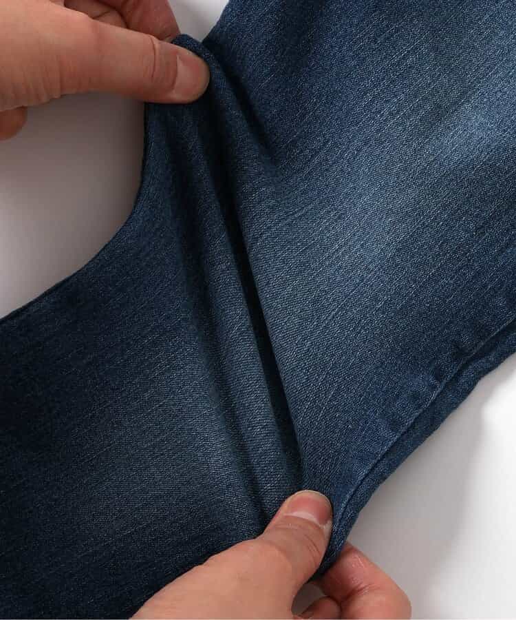 ★アウトレットセール★らくらくスキニーパンツ 10分丈_821124