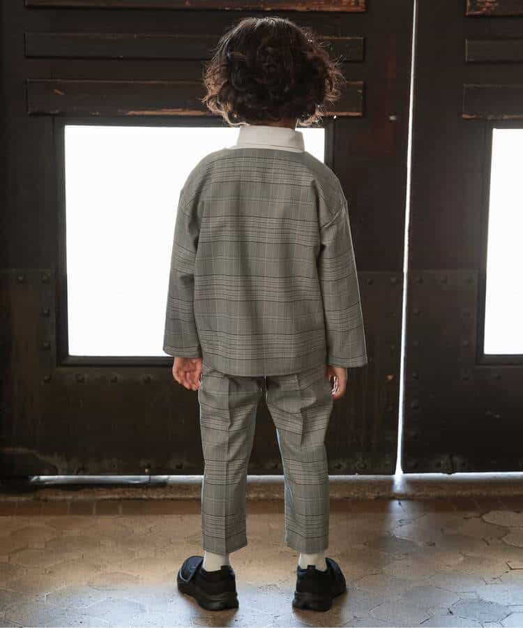 ＜フォーマル＞WEB限定  BOYSセットアップ　長パンツ  10分丈_971235