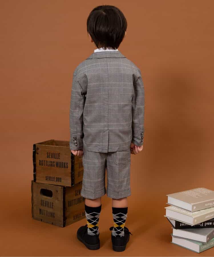 ★SALE★【リンク】フォーマルハーフパンツ 5分丈_671548