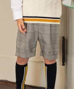 ＜フォーマル＞WEB限定  BOYSセットアップ　半パンツ  5分丈_971735