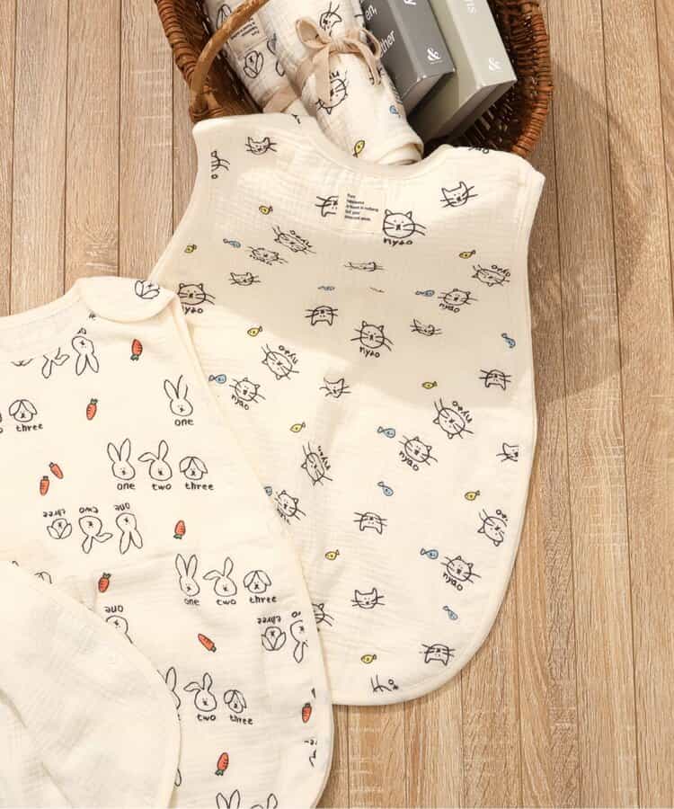 ★SALE★ねこ・うさぎガーゼスリーパー