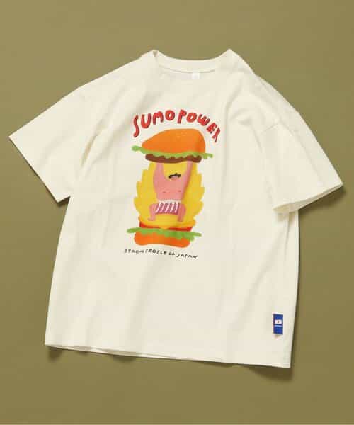 相撲POP Tシャツ（おもしろ）Aki Ishibashi