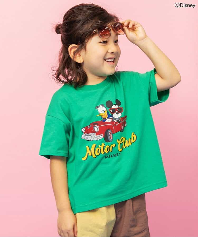 【リンク】【ディズニー】ミッキー＆フレンズ/バラエティTシャツ