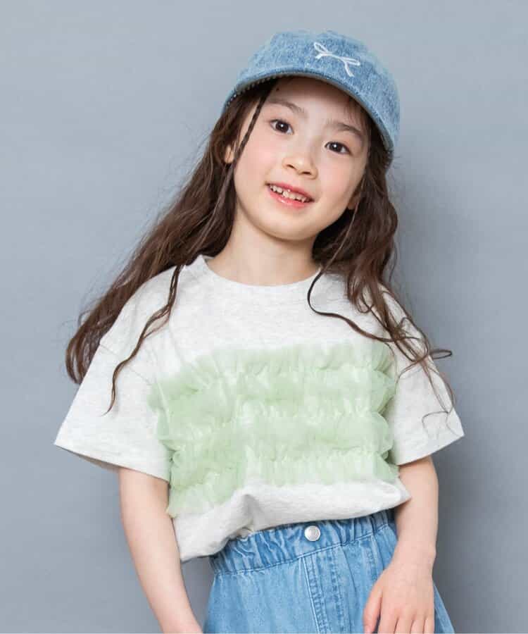 WEB限定  チューブトップチュールTシャツ