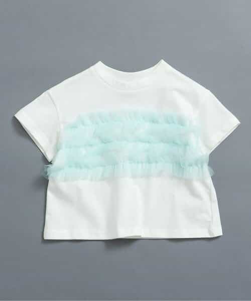 WEB限定  チューブトップチュールTシャツ
