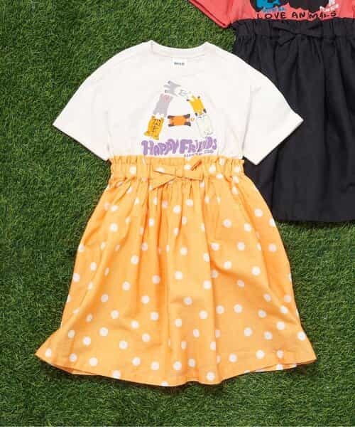 ★SALE★【リンク】【旭山動物園応援商品】ドッキングワンピース