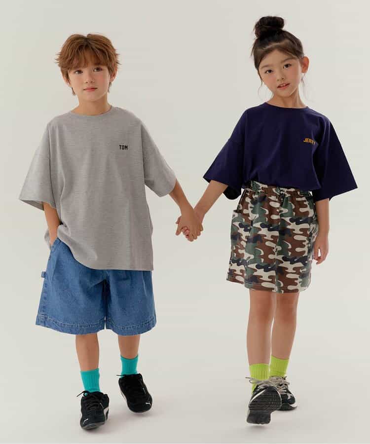 ★タイムセール★WEB限定  KUDOZ.B サイドポケットカットソースカート(ジュニア対応)_772536