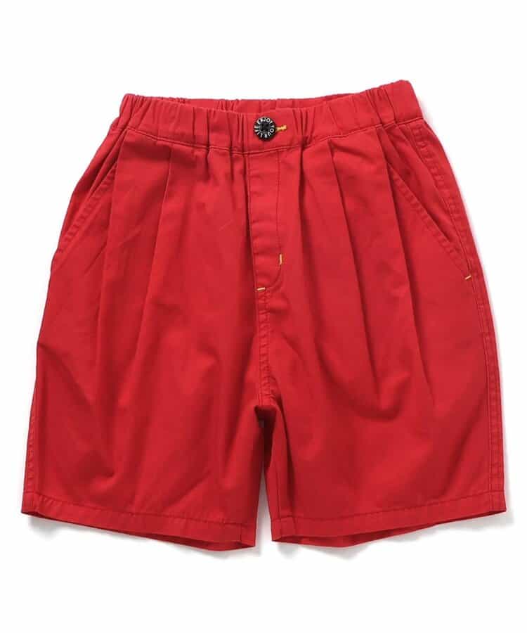 ★アウトレットセール★ツータックハーフパンツ  5分丈_775695