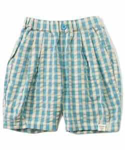★アウトレットセール★WEB限定 チェックバルーンハーフパンツ_530706