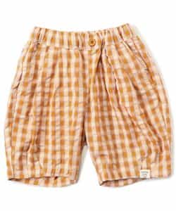 ★アウトレットセール★WEB限定 チェックバルーンハーフパンツ_530720