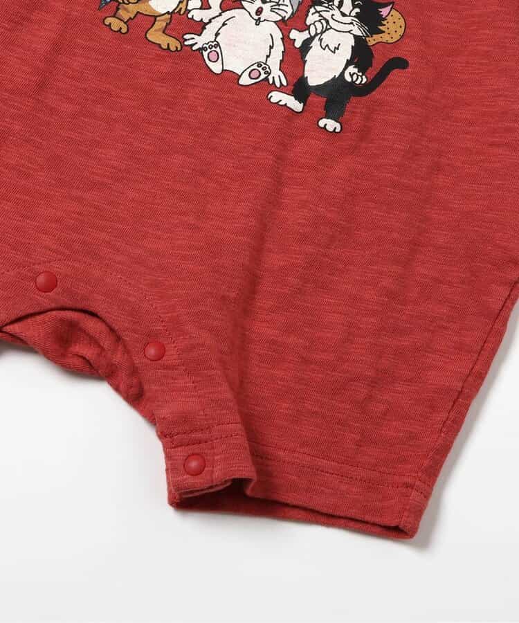★SALE★【リンク】BREEZY CATS イラストロンパス_772335