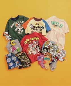 ★SALE★【リンク】BREEZY CATS イラストロンパス_772340