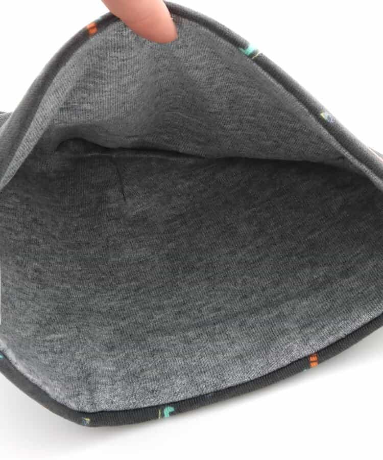 ★アウトレットセール★総柄耳付きベビー帽 マイファーストブリーズ_295139
