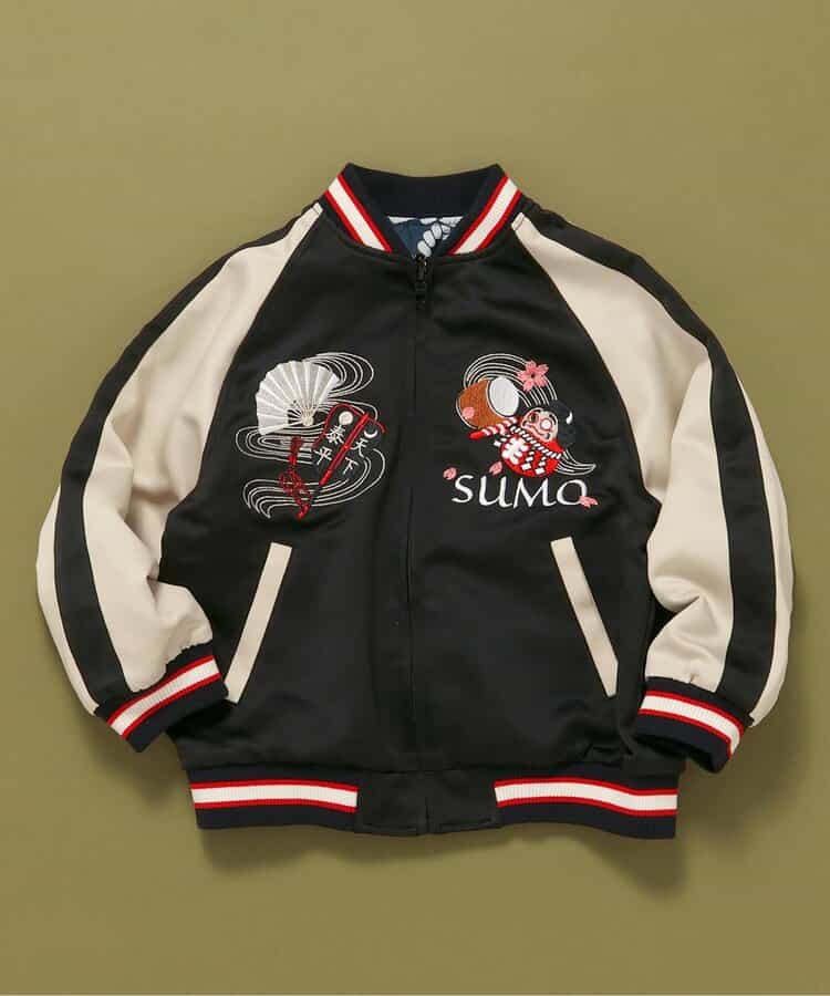 SUMO リバーシブルスカジャン（こども）