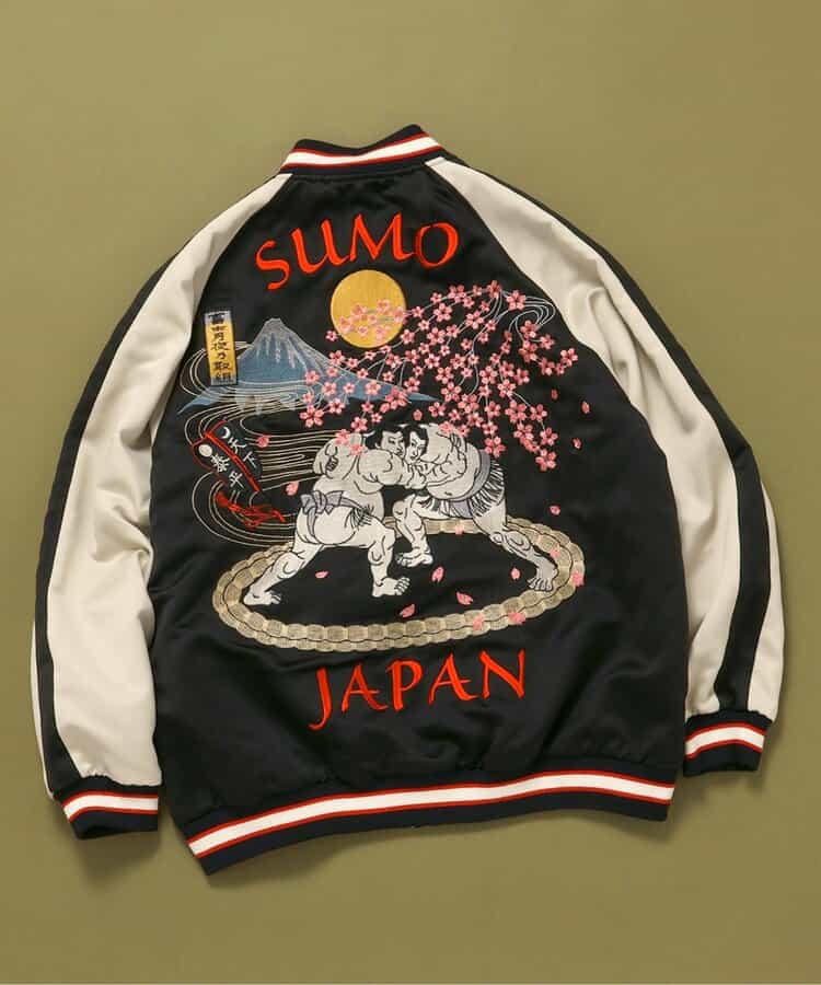 SUMO リバーシブルスカジャン（大人）
