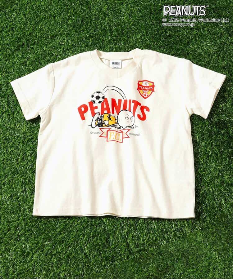 PEANUTS　サッカーユニフォーム風Tシャツ