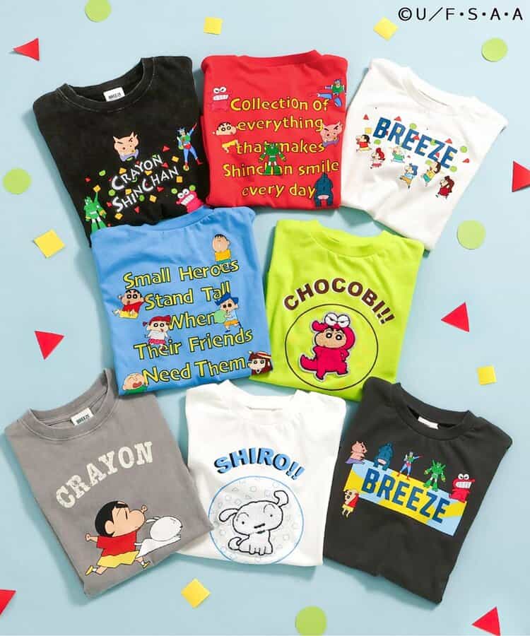 【リンク】クレヨンしんちゃん 4柄グラフィックTシャツ_912448