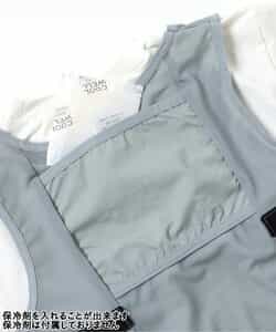 【UVカット/接触冷感】サマーエール 冷っほーい！保冷剤ベスト付きTシャツ_893500