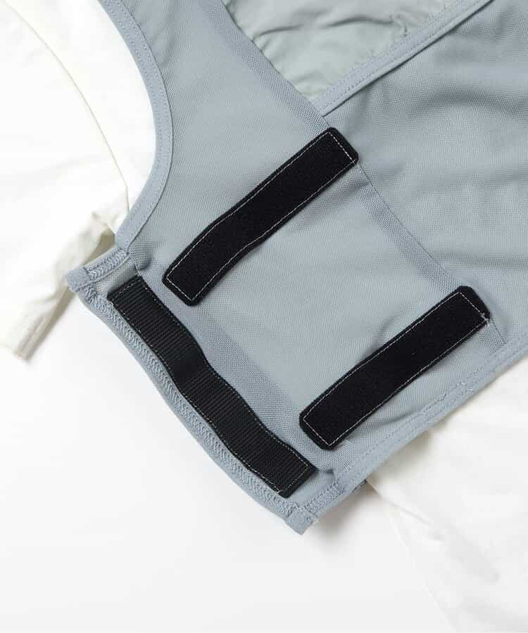 【UVカット/接触冷感】サマーエール 冷っほーい！保冷剤ベスト付きTシャツ_893502