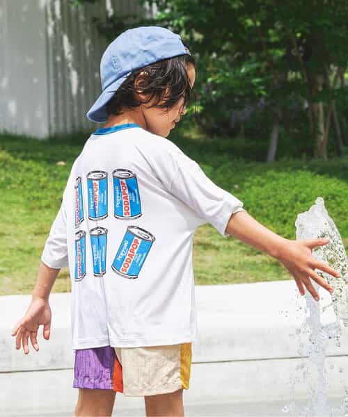 【UVカット/接触冷感】サマーエール 冷っほーい！Tシャツ(キッズサイズ)
