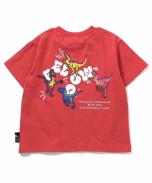 イロイロ恐竜グラフィックTシャツ