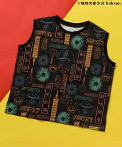 ★アウトレットセール★【地球の歩き方コラボ】あこがれ3都市ノースリ総柄Tシャツ_552095