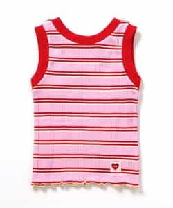 ★SALE★【リンク】ボーダーリブタンクトップ