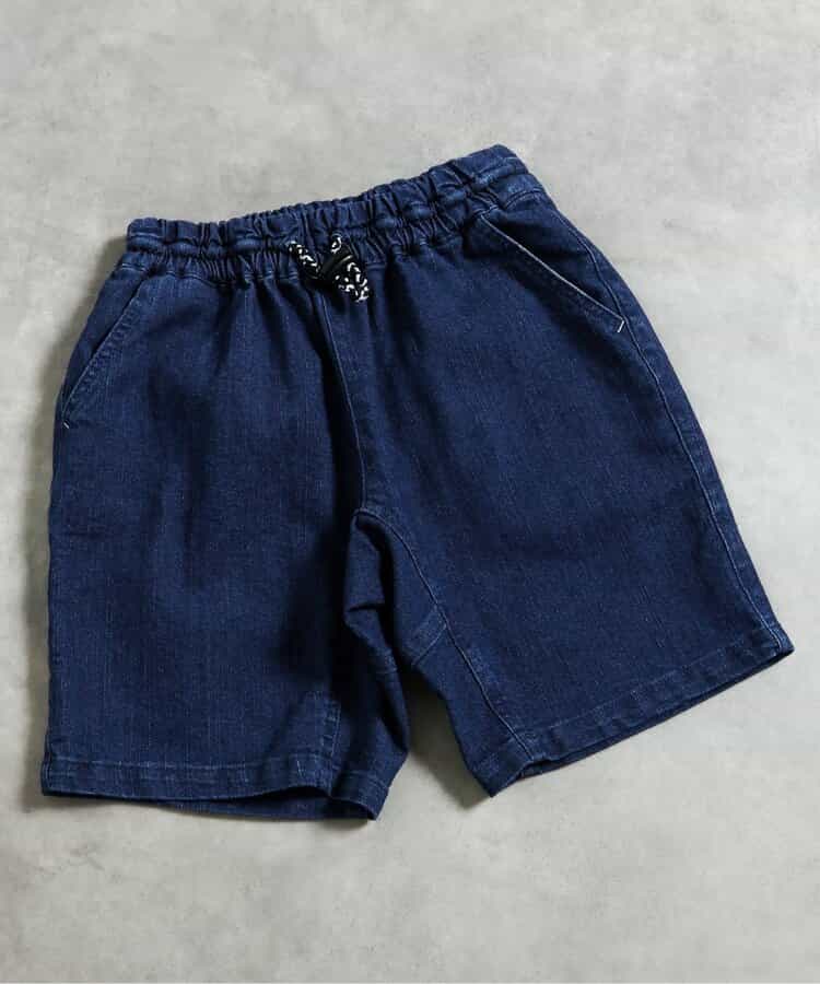 ウエストコードハーフパンツ  5分丈