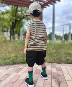 ★SALE★バルーンタックハーフパンツ  5分丈_907663