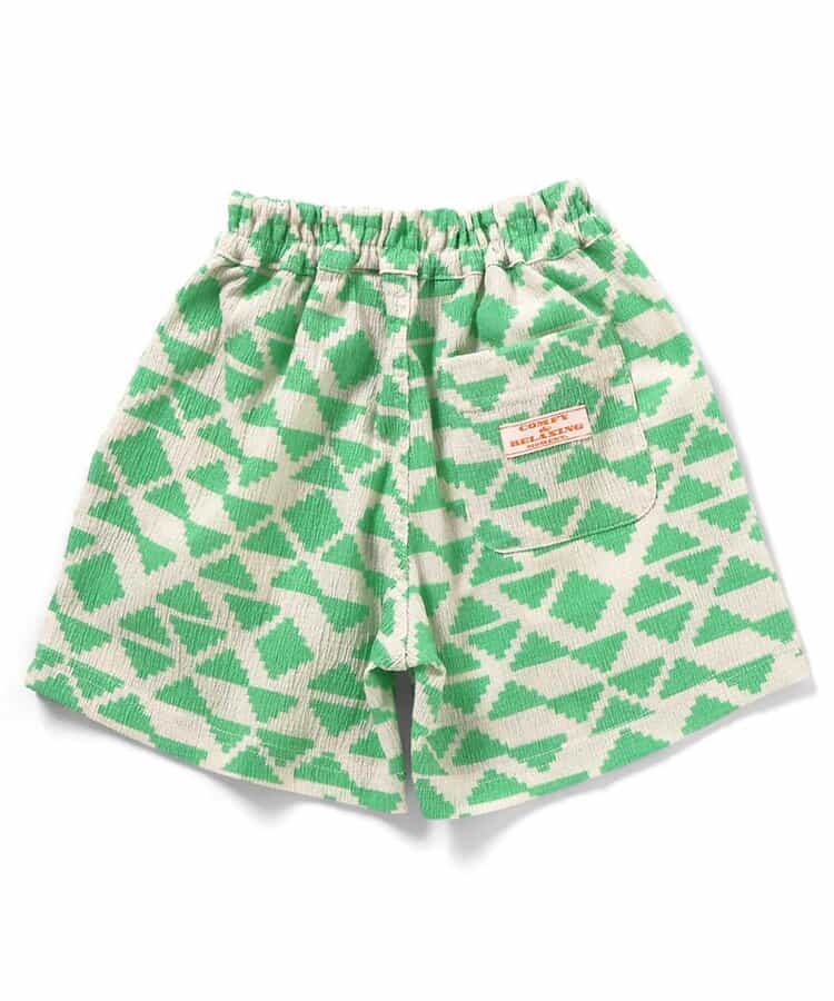 ★SALE★【さらっと快適】サマーエール ガラガラハーフパンツ  5分丈_902597