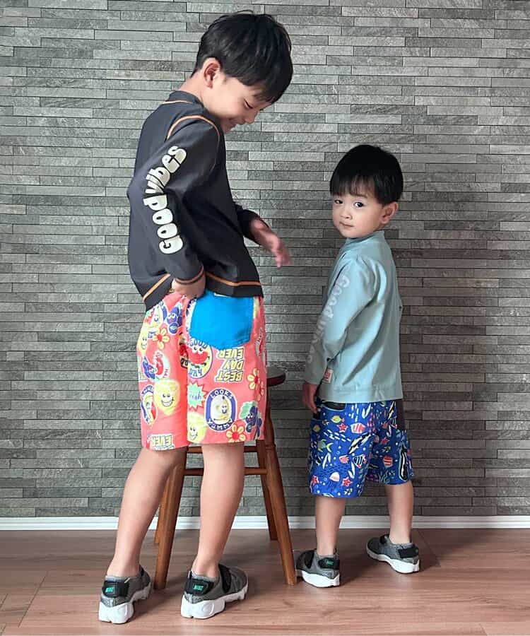 ★タイムセール★【UVカット】わくわくビーチショーツ_水着 男の子_911434