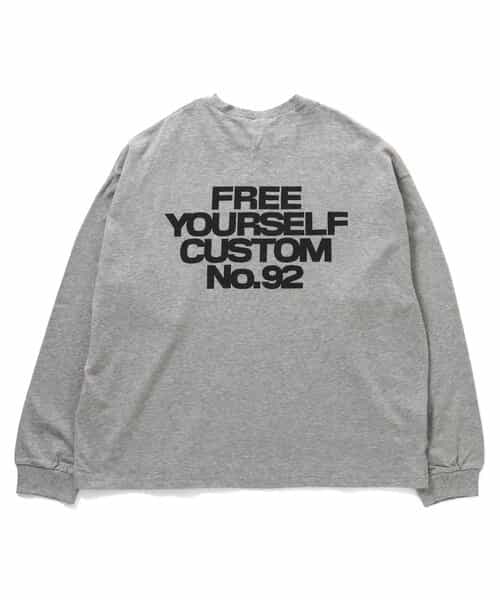 【AAAL PROD】アソートロゴ　長袖Tシャツ(大人サイズ)