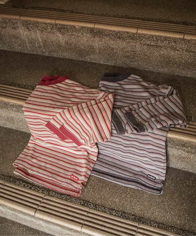 B NEWJACK ヴィンテージボーダーTシャツ_960741