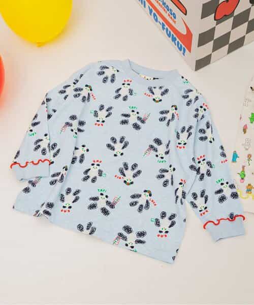 【リンク】BIT'Z ユニーク総柄長袖Tシャツ