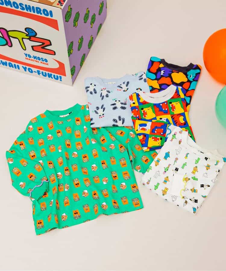 【リンク】BIT'Z ユニーク総柄長袖Tシャツ_954381