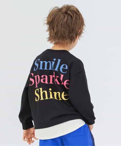 ゆったりバックプリントTシャツ