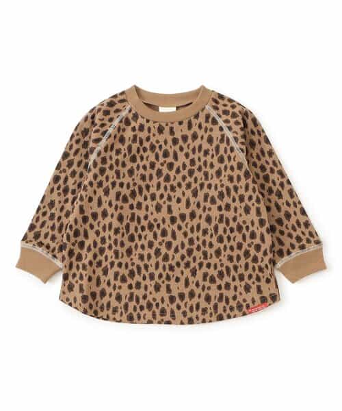 総柄ワッフルTシャツ
