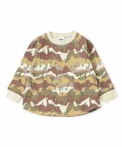 総柄ワッフルTシャツ_948949