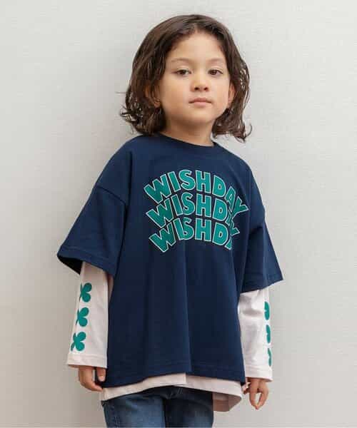 ★SALE★【2Pセット】3way袖プリントTシャツ