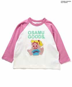 ＜OSAMU GOODS＞ラグランワッペン長袖Tシャツ_959697