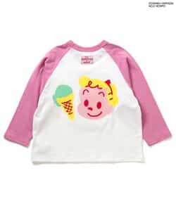 ＜OSAMU GOODS＞ラグランワッペン長袖Tシャツ_959698