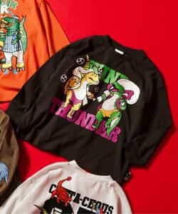 4色4柄ダイナソーバリエーションTシャツ_953455