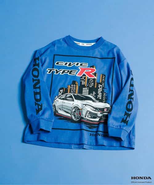 【リンク】Honda ヴィンテージグラフィック長袖Tシャツ(キッズサイズ)