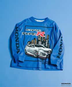【リンク】Honda ヴィンテージグラフィック長袖Tシャツ(キッズサイズ)_937167