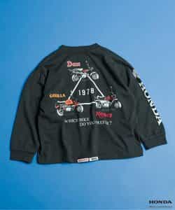 【リンク】Honda ヴィンテージグラフィック長袖Tシャツ(キッズサイズ)_937168