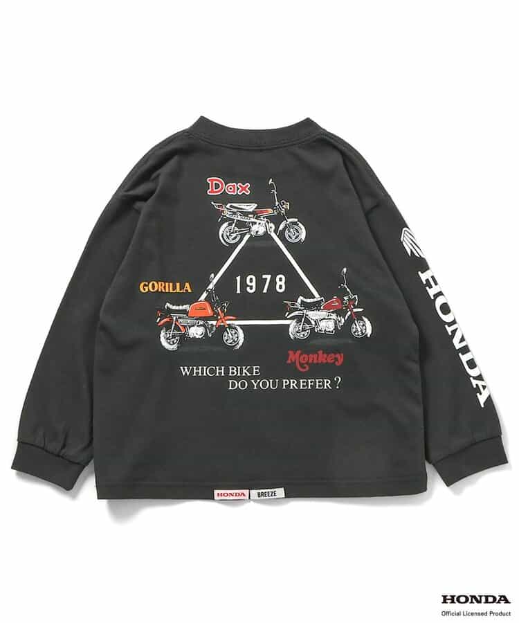 【リンク】Honda ヴィンテージグラフィック長袖Tシャツ(キッズサイズ)_937176