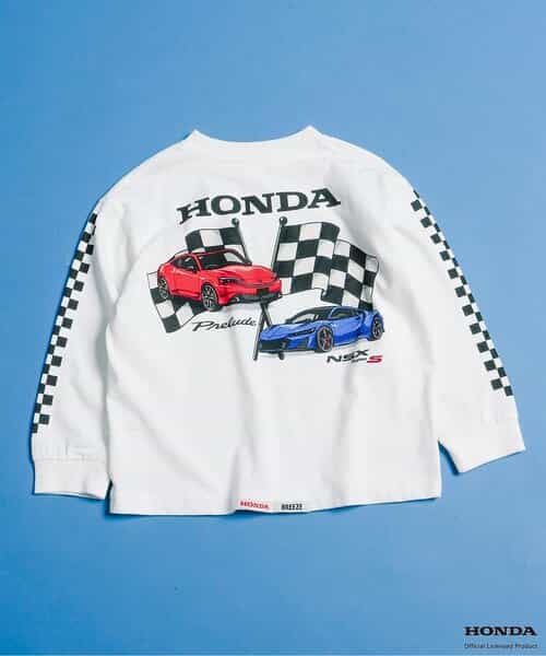 【リンク】Honda ヴィンテージグラフィック長袖Tシャツ(キッズサイズ)