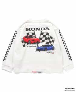 【リンク】Honda ヴィンテージグラフィック長袖Tシャツ(キッズサイズ)_937178