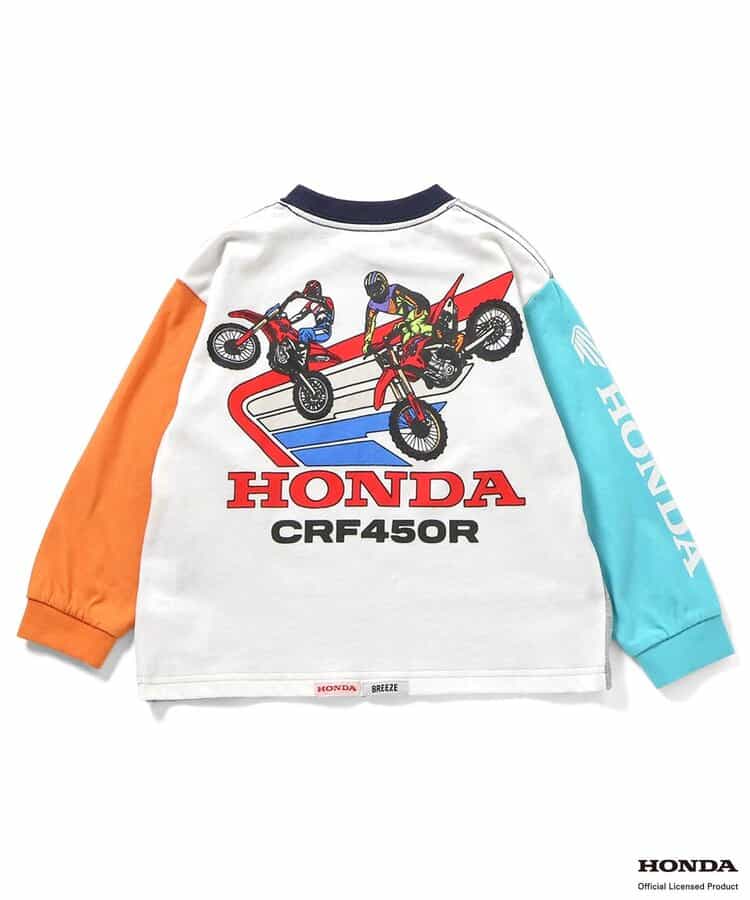 【リンク】Honda ヴィンテージグラフィック長袖Tシャツ(キッズサイズ)_937180