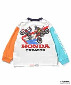 【リンク】Honda ヴィンテージグラフィック長袖Tシャツ(キッズサイズ)_937180